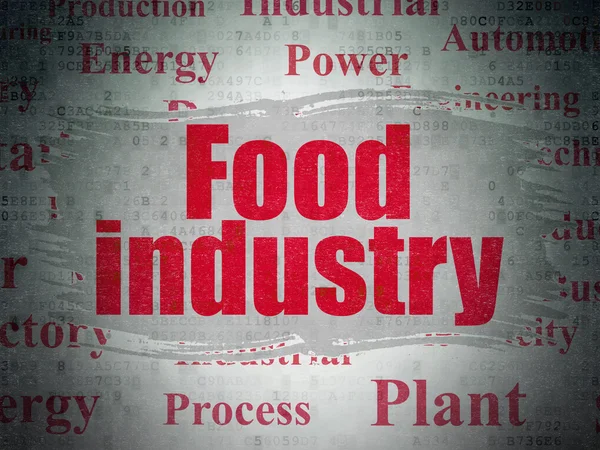 Industry concept: Food Industry on Digital Paper background