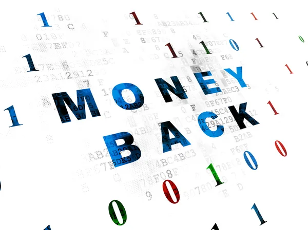 Finance concept: Money Back on Digital background