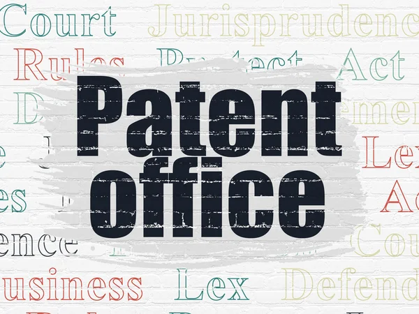 Law concept: Patent Office on wall background