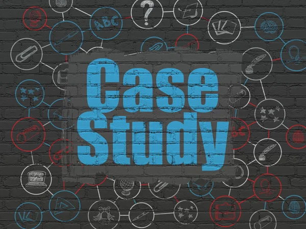 Learning concept: Case Study on wall background