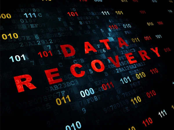 Information concept: Data Recovery on Digital background