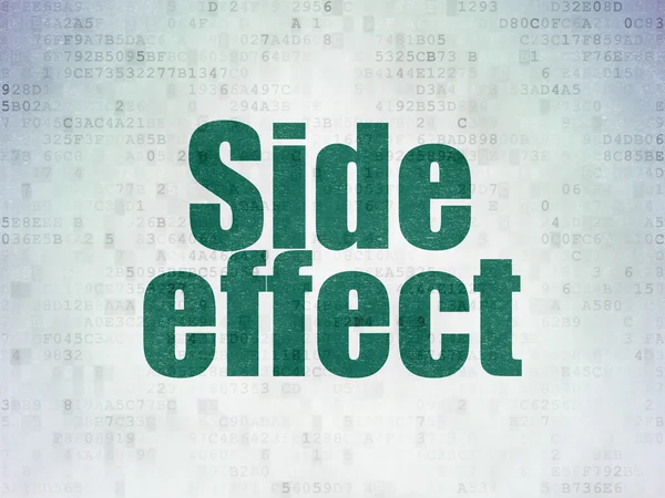 Healthcare concept: Side Effect on Digital Paper background