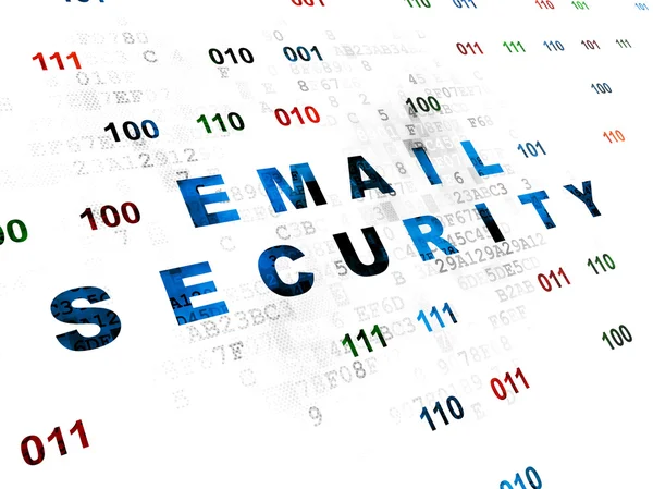 Privacy concept: Email Security on Digital background