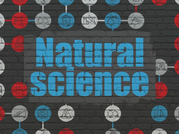 Science concept: Natural Science on wall background