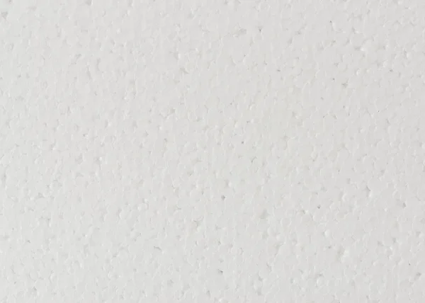 Background of white foamed polystyrene surface