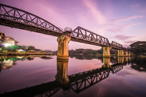 The death railway bridge over Kwai river