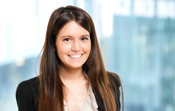 Businesswoman in an urban setting