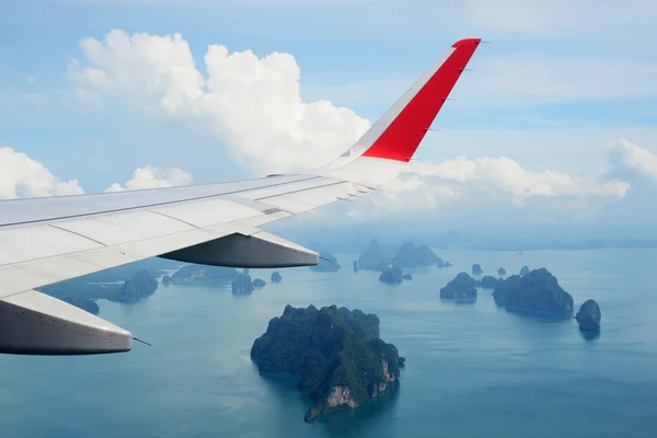 Beauty islands, view from the plane