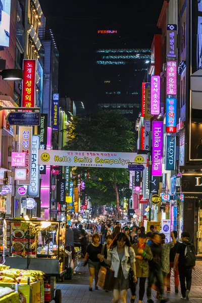 Myeong Dong street night market