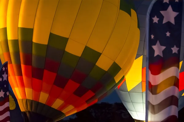 Hot Air Balloon Night Glow