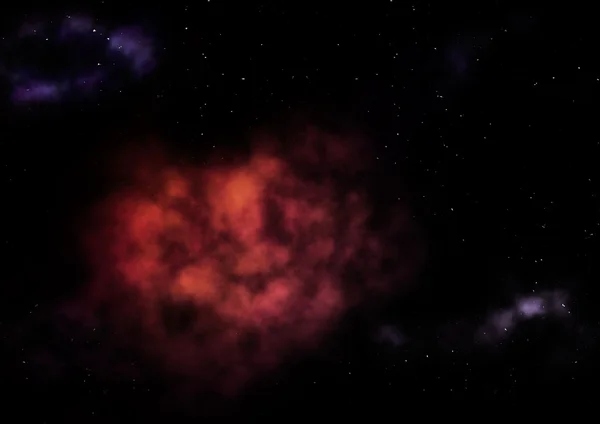 Small part of an infinite star field