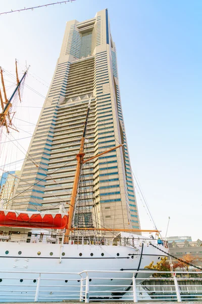 YOKOHAMA, JAPAN - November 24: Nippon Maru in Yokohama, Japan on