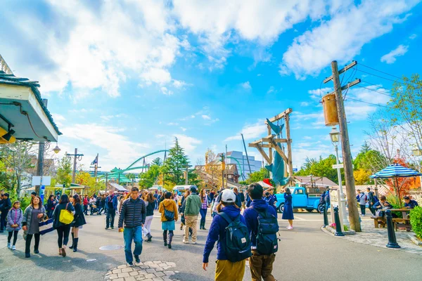 OSAKA, JAPAN - December 1, 2015: Universal Studios Japan (USJ).