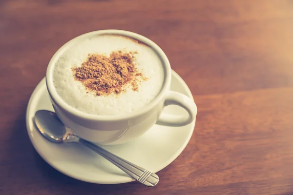 Hot latte  coffee
