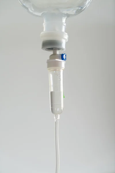 Infusion bottle with IV solution