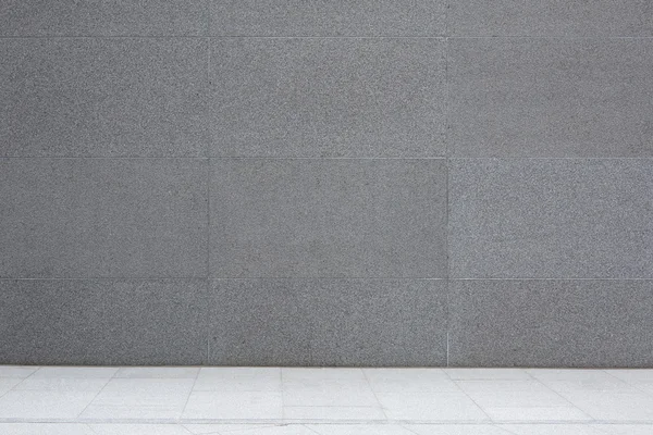 Grey cement wall and floor, granite concrete tiles