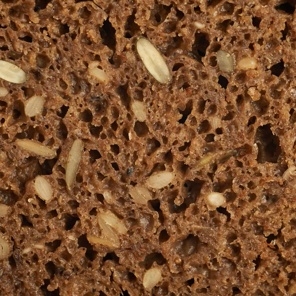 Black seeds bread texture