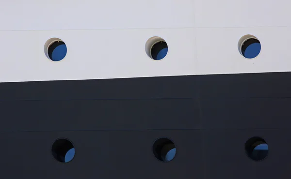 Portholes Cruise Ship Side