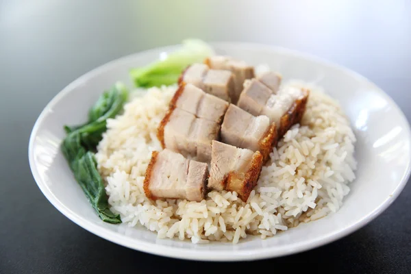 Rice crispy pork