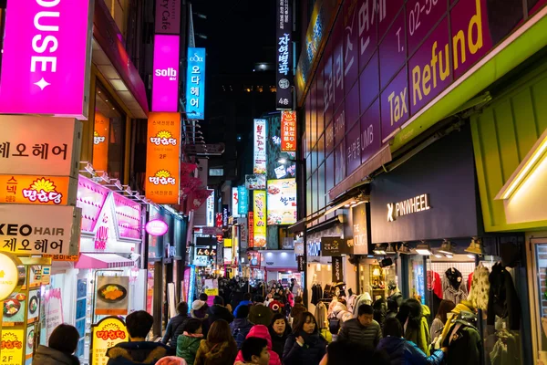 Myeongdong Market shopping street