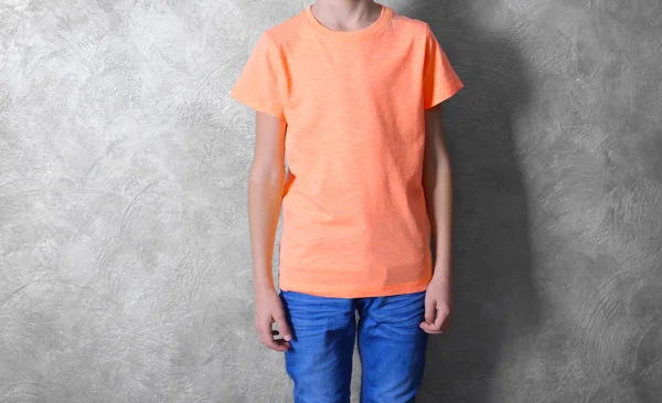 Clothes advertising for boy