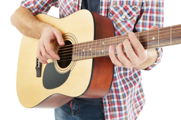 Young musician with guitar