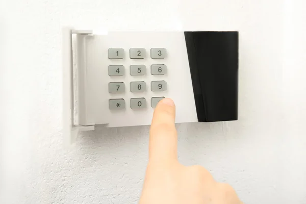 Security alarm keypad