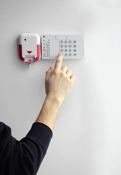 Security alarm keypad