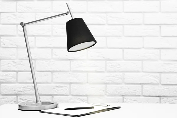 Office lamp on the desk