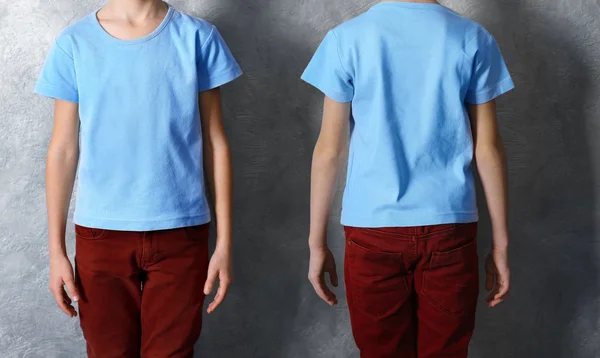 Clothes advertising for boy
