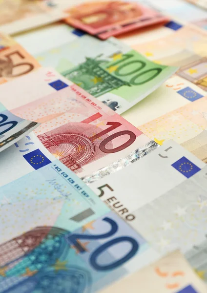 Background of Euro banknotes