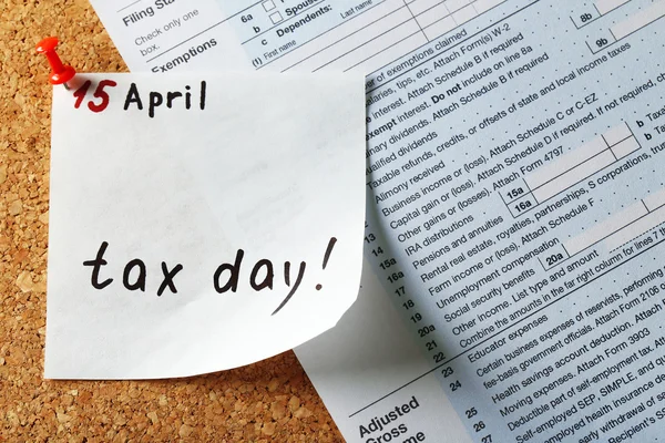 Tax day reminder