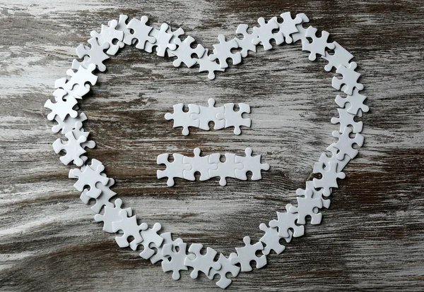 Heart shape puzzles