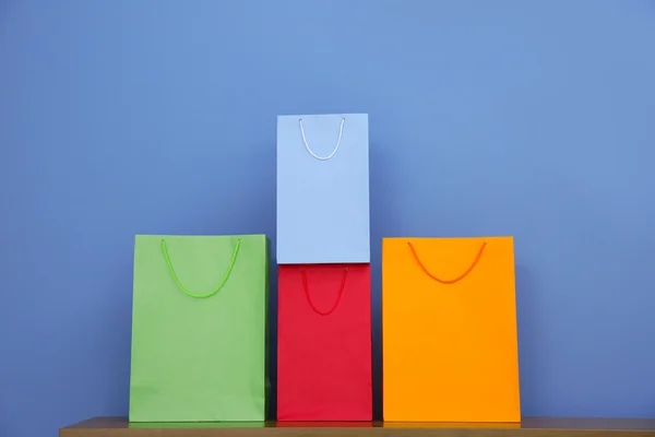 Colored paper bags