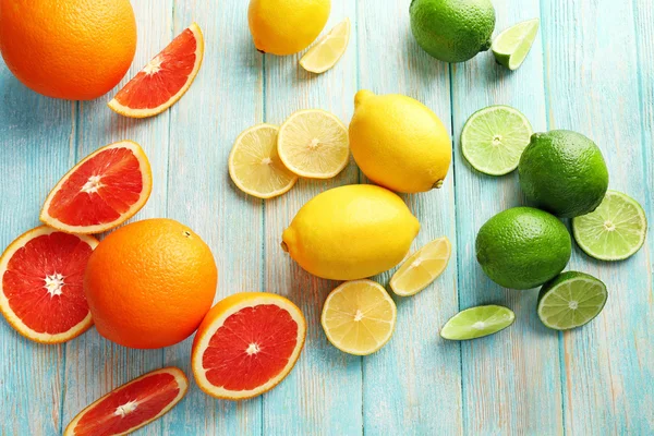 Juicy composition of citrus fruits