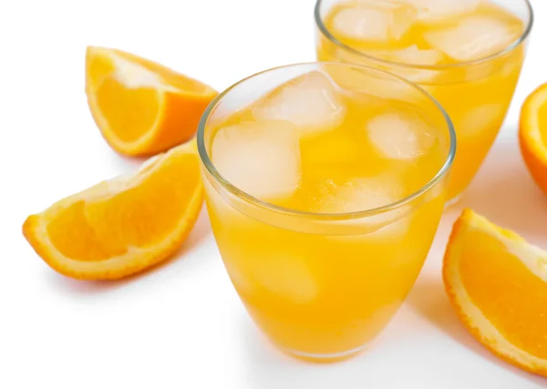 Iced orange drink