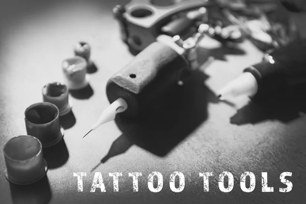 Tattoo machine and tattoo supplies