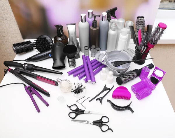 Professional hairdresser tools