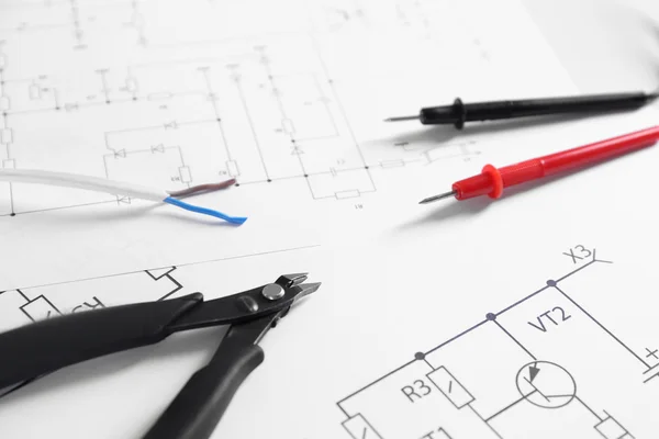 Electrical drawings with tools