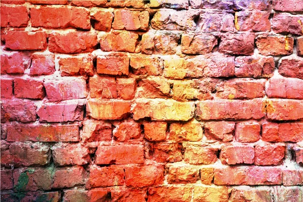 Colorful  brick wall