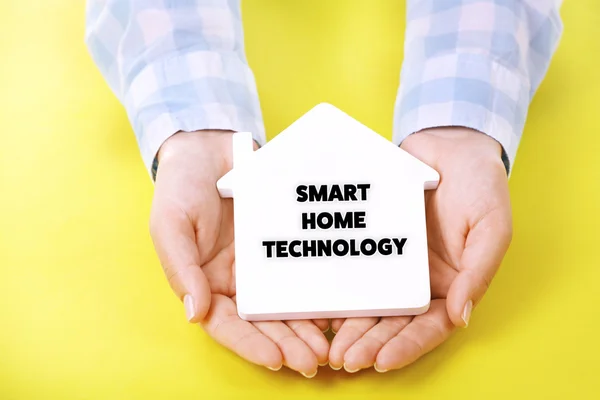 Smart home technology concept.