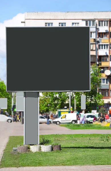 Blank Signboard on the street