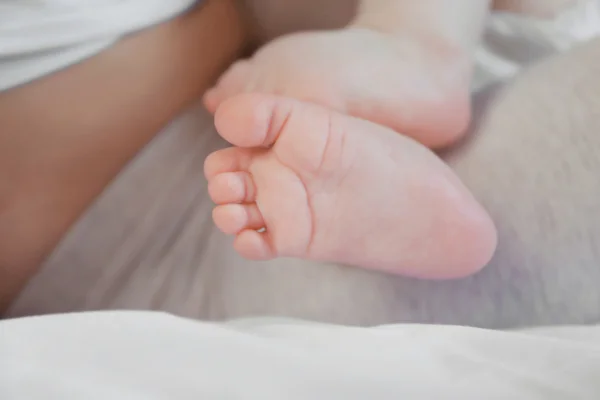 Baby\'s feet, close up
