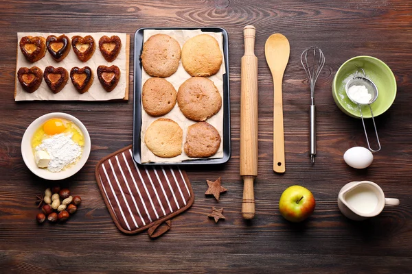 Pie cooking ingredients