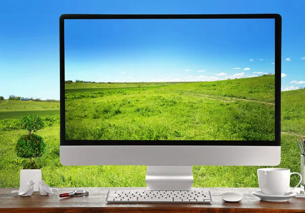 Computer desktop background
