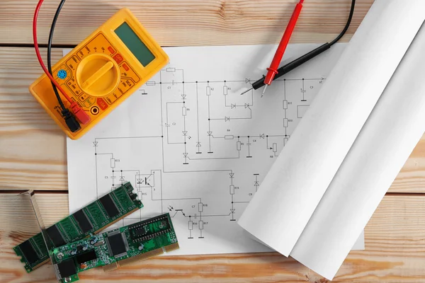 Electrical drawings with tools