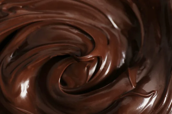 Melted chocolate background