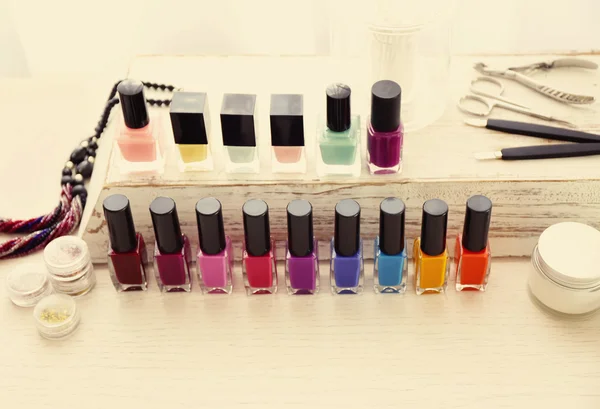 Set of nail polish