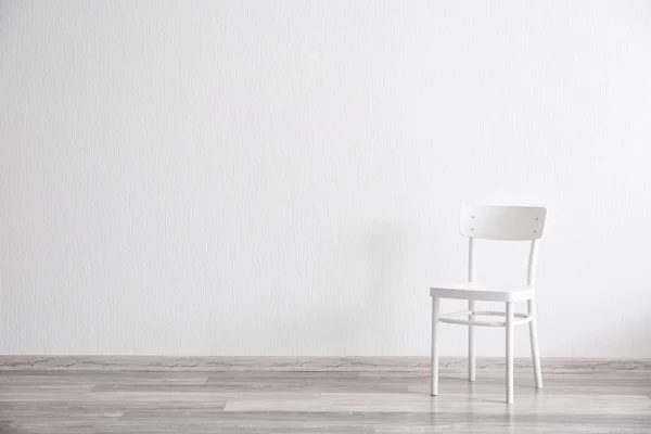 White chair in light room