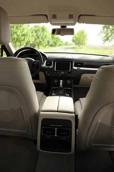 Car interior from within